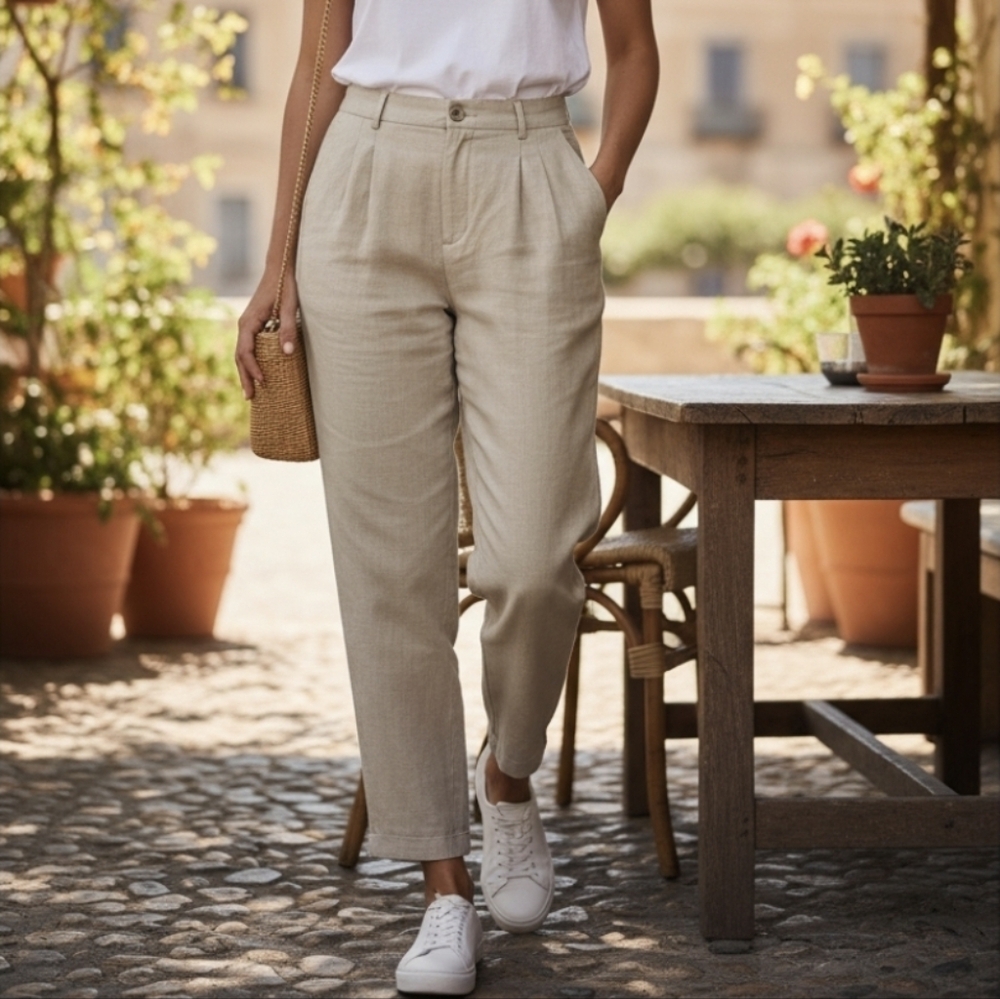 Stylish & Comfy Dazy Wide-Leg Trousers - Size M Junior.